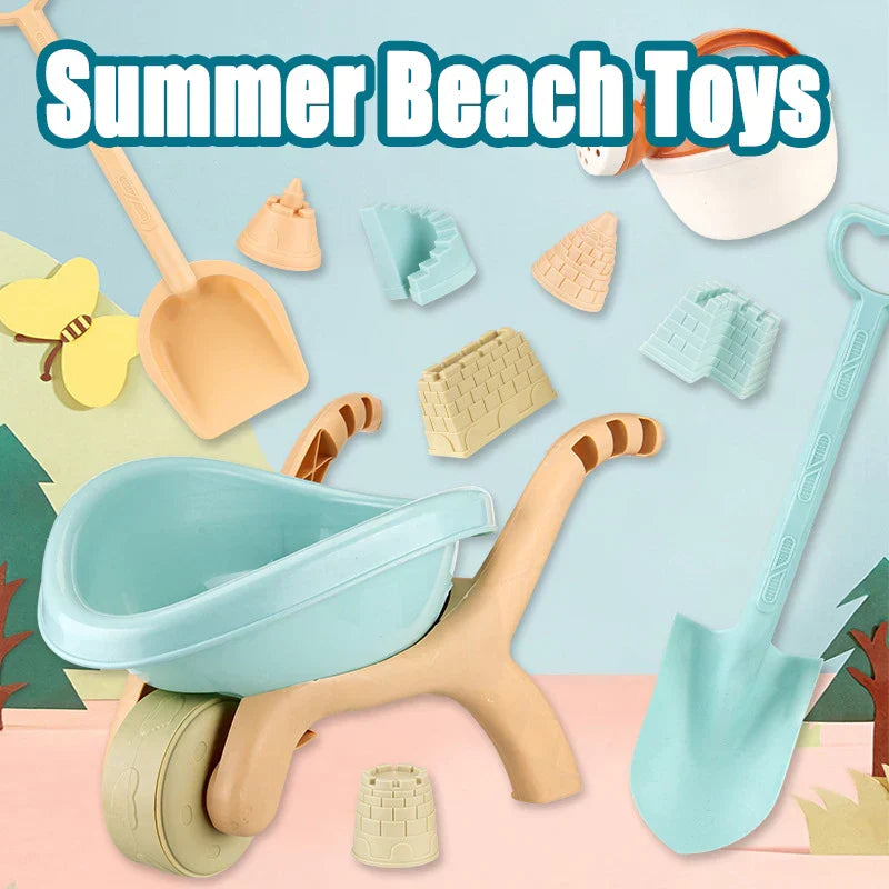 Children Beach Toys Sand Digging Cart Toy Beach