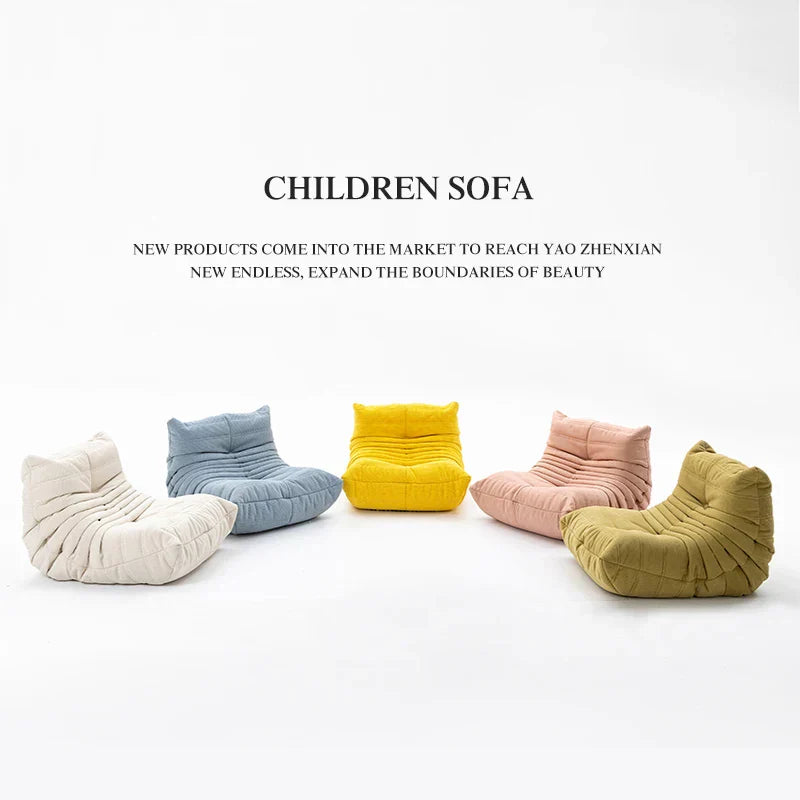 Children's Caterpillar Sofa Mini Cute Baby Seat Children