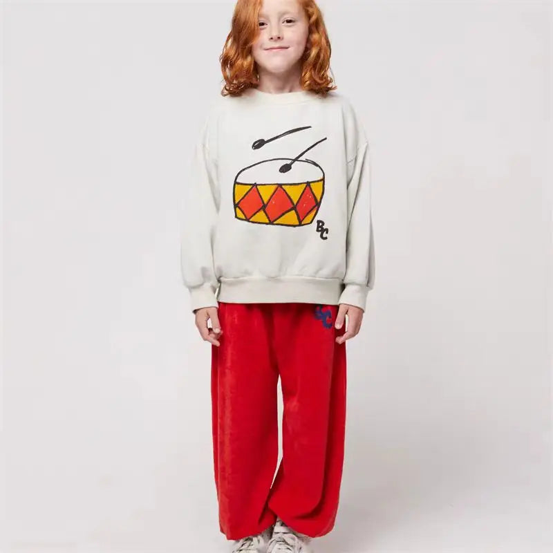 Children's Sweatshirt 2024 Spring New Cartoon Fashion Boys