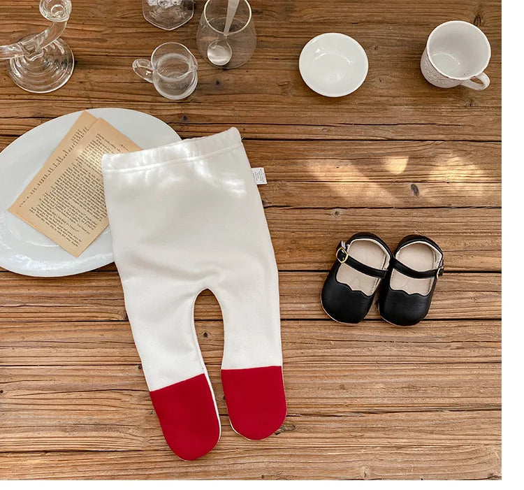 Christmas Red Newborn Baby Girl Bodysuits Dress Autumn