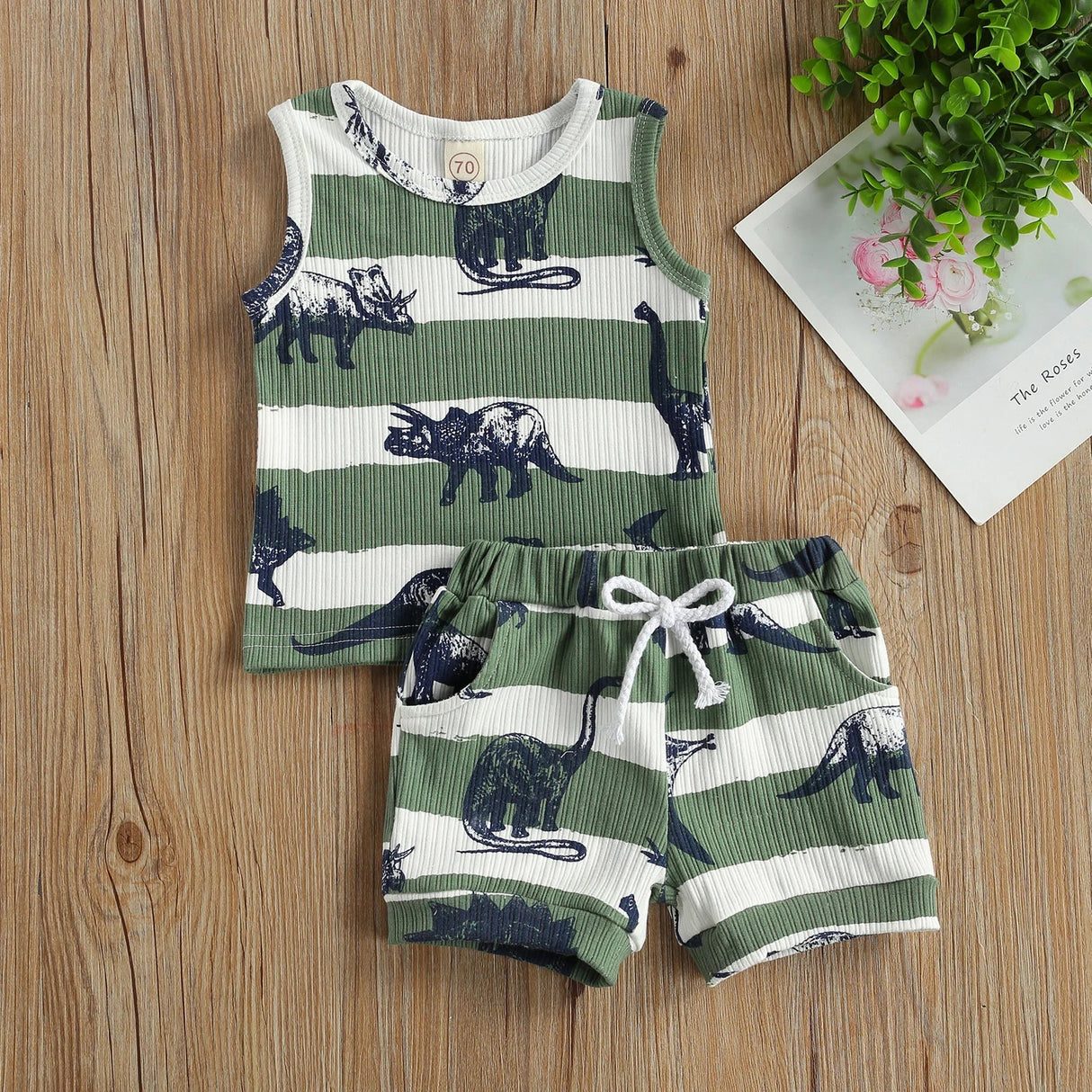 Citgeett Summer Infant Baby Boys Girls Tracksuits Cartoon