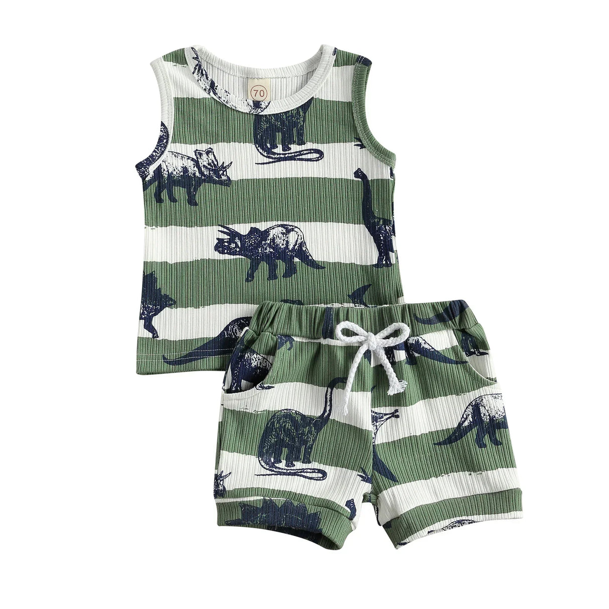 Citgeett Summer Infant Baby Boys Girls Tracksuits Cartoon