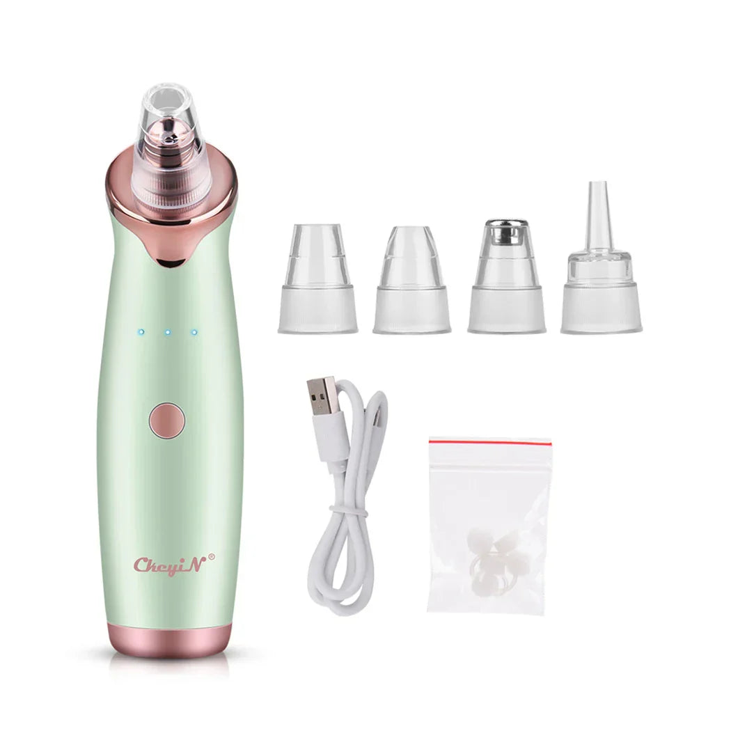 CkeyiN Electric Blackhead Remover Vacuum Facial Acne Cleaner