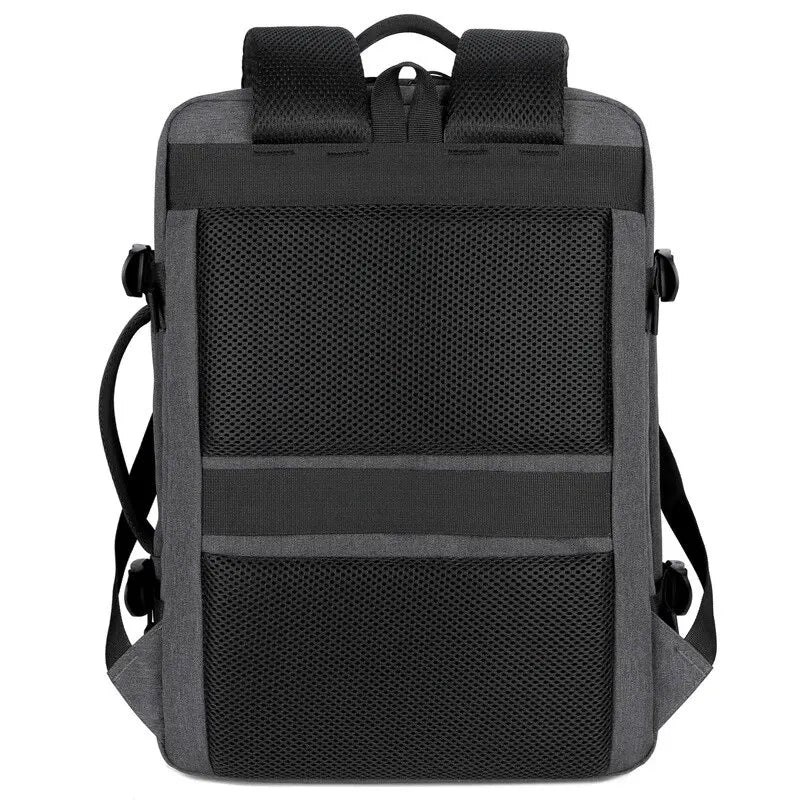Classic Travel Backpack Men Business Backpack School Expandable