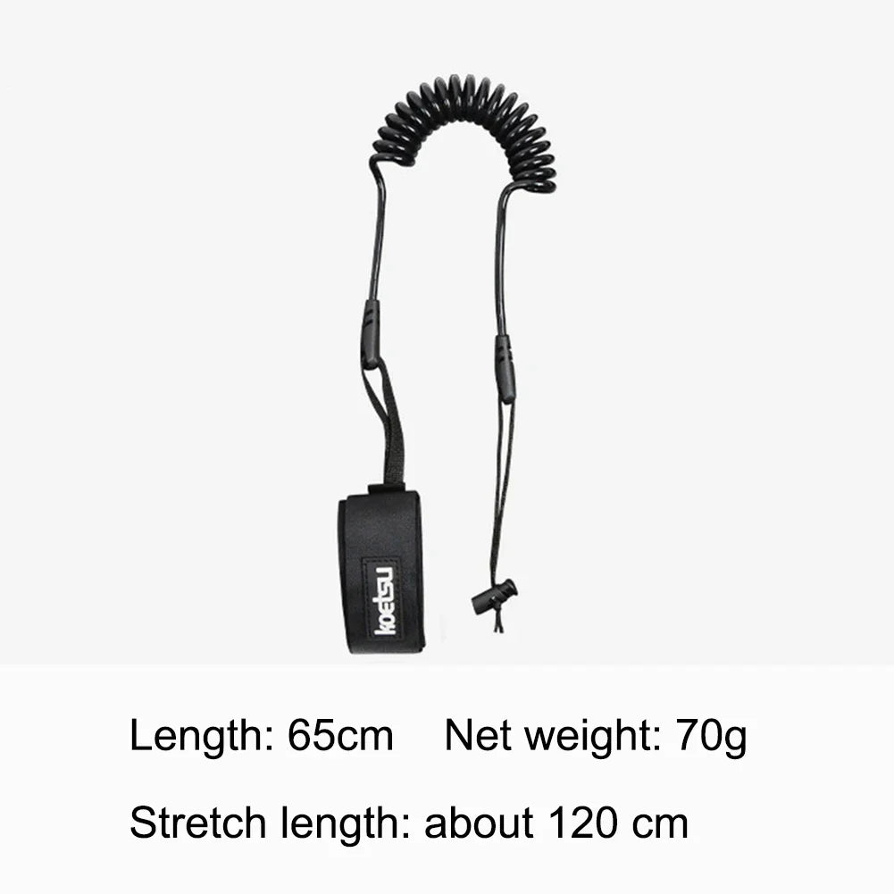 Coiled Surfboard Leash Sup Board Foot Leg Rope