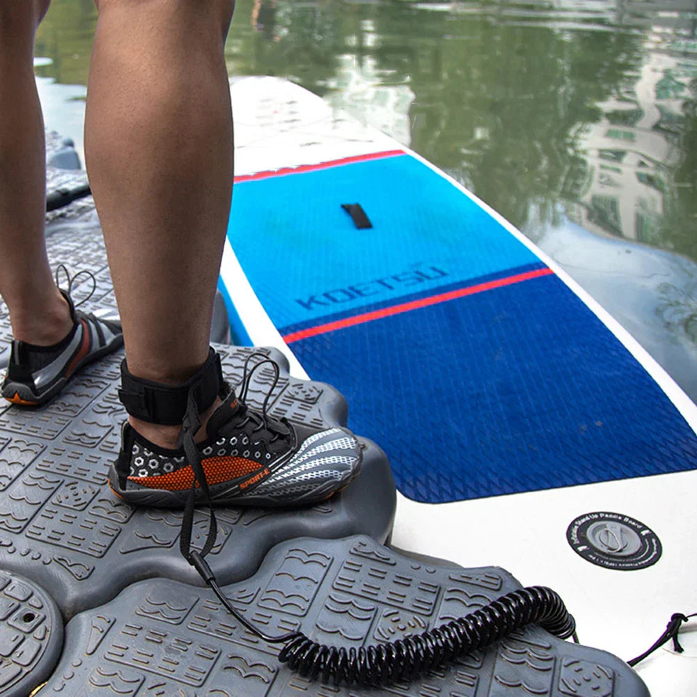 Coiled Surfboard Leash Sup Board Foot Leg Rope