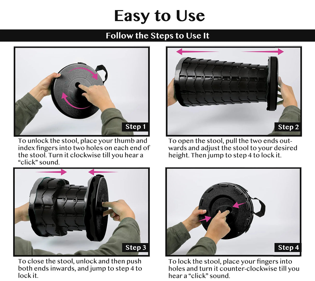 Collapsible Retractable Portable Lightweight Beach Chair Outdoor Camping