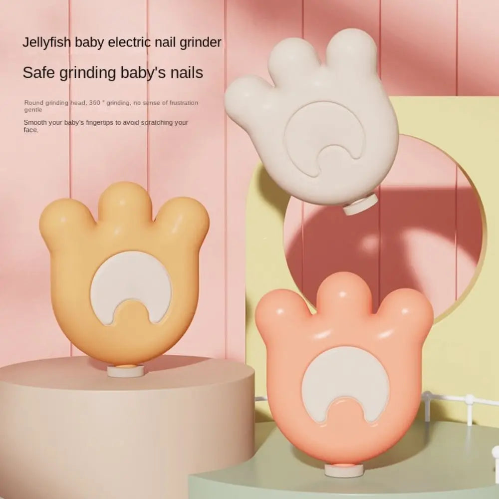 Colorful Grinding Head Electric Baby Nail Clipper Nail