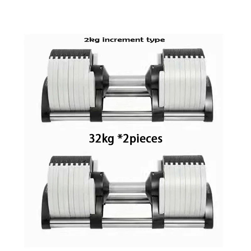 Colorful Paint Adjustable Dumbbell, Gym Fitness Dumbbells, Incremental