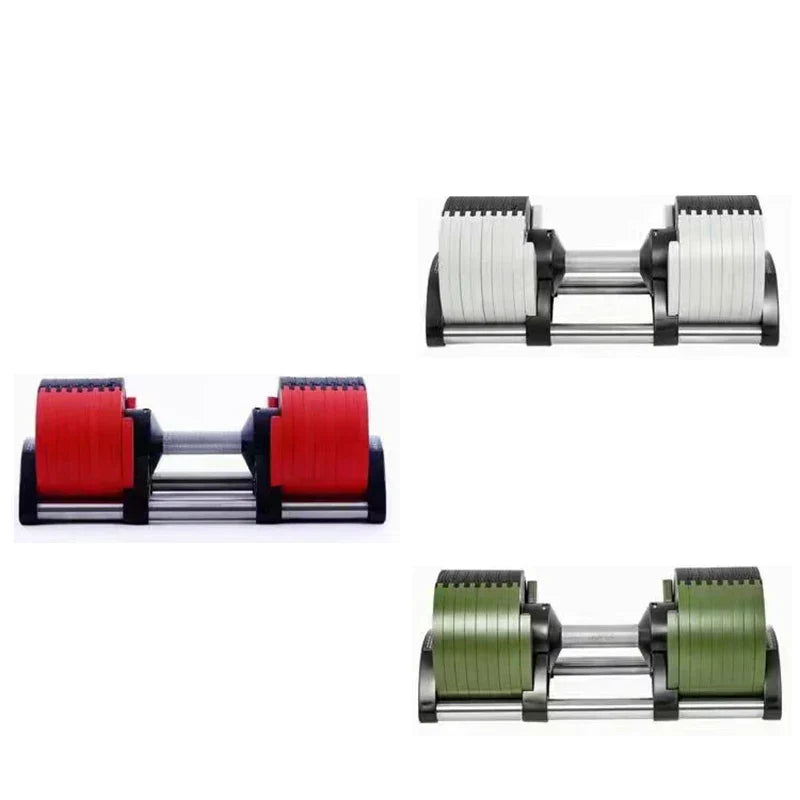 Colorful Paint Adjustable Dumbbell, Gym Fitness Dumbbells, Incremental