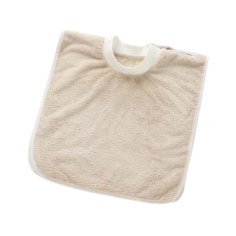 Coral Fleece Baby Bibs Toothbrush Towel Feeding Burp