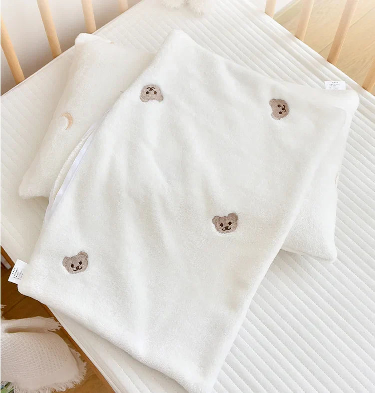 Cotton Baby Pillowcase kids pillow case Animal infant