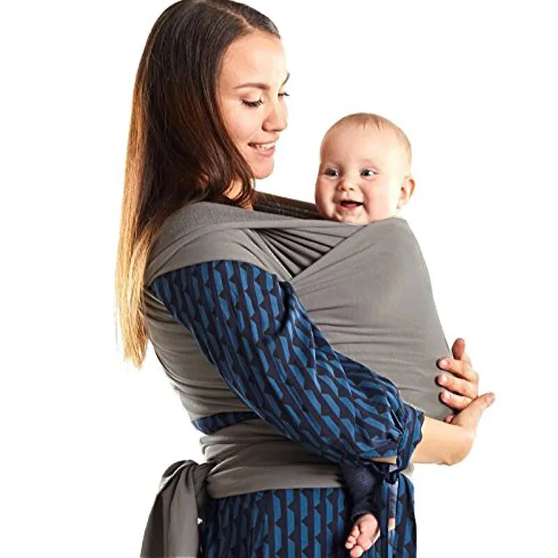 Cotton Baby Wrap Carrier Newborn Toddler Stretchy Cotton