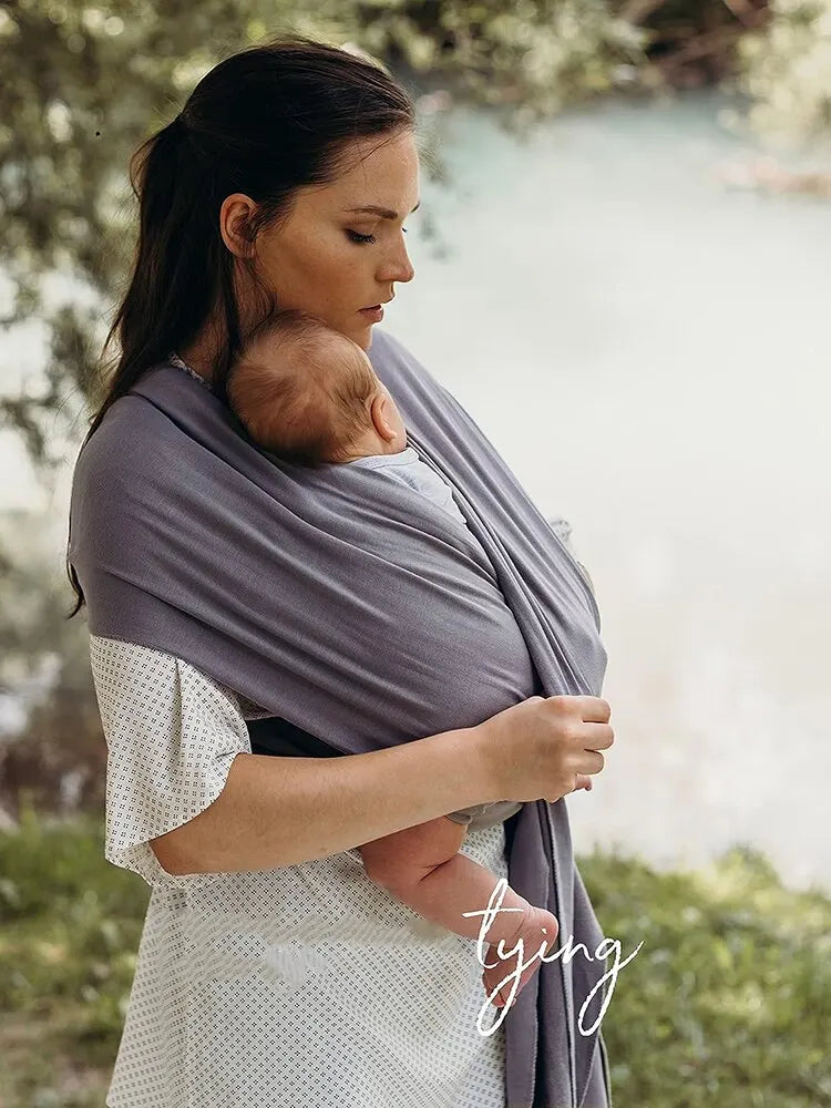 Cotton Baby Wrap Carrier Newborn Toddler Stretchy Cotton