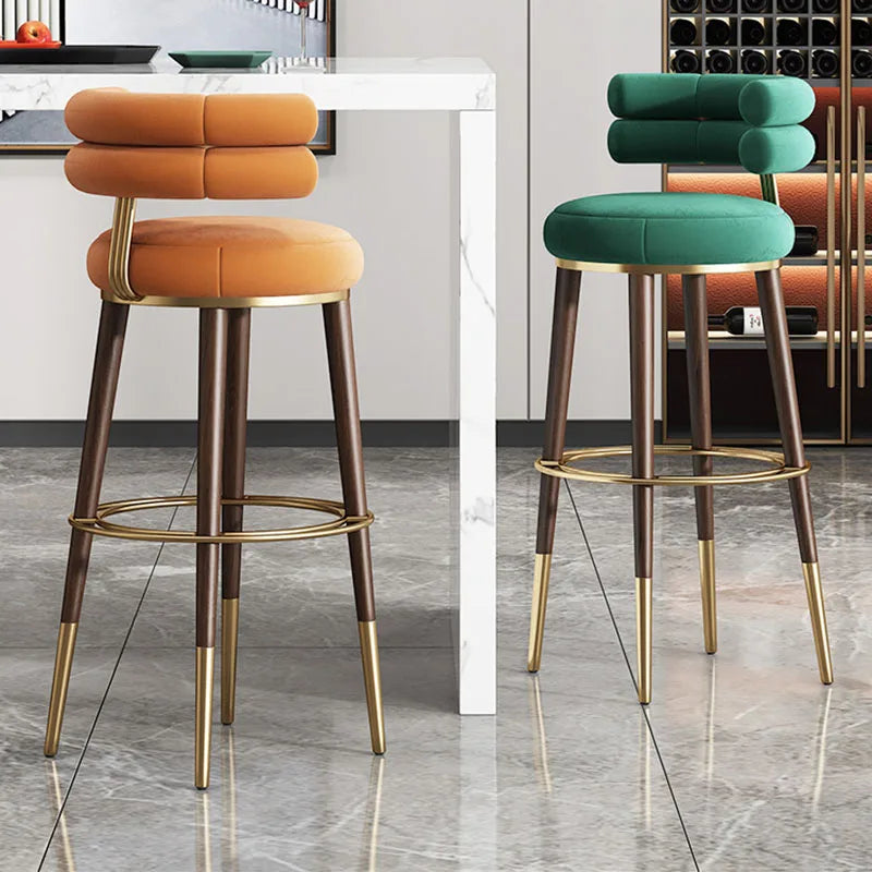 Counter Design Bar Stools Dining Chairs Nordic Leather