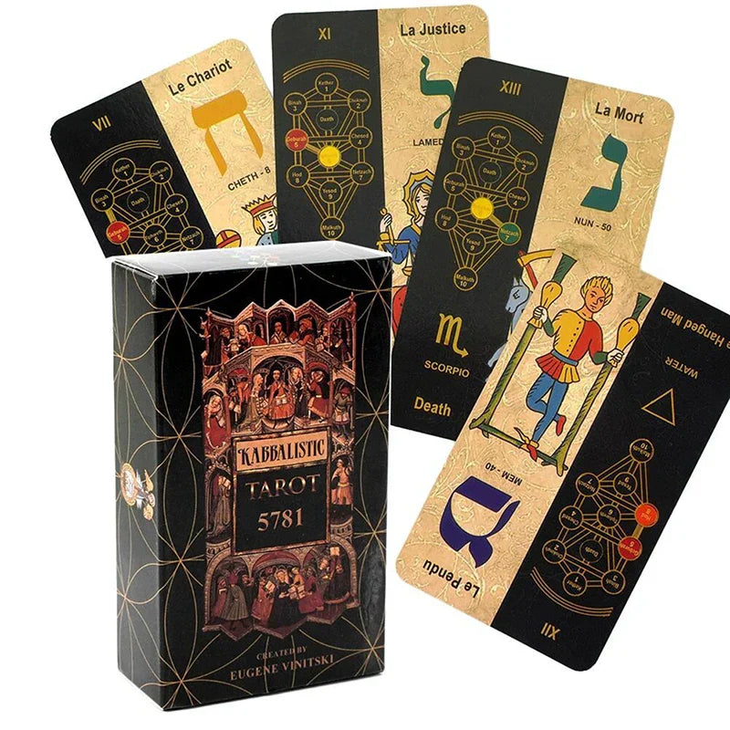 Couple Games for Excitement Kabbalah Tarot Classic Kabbalistic