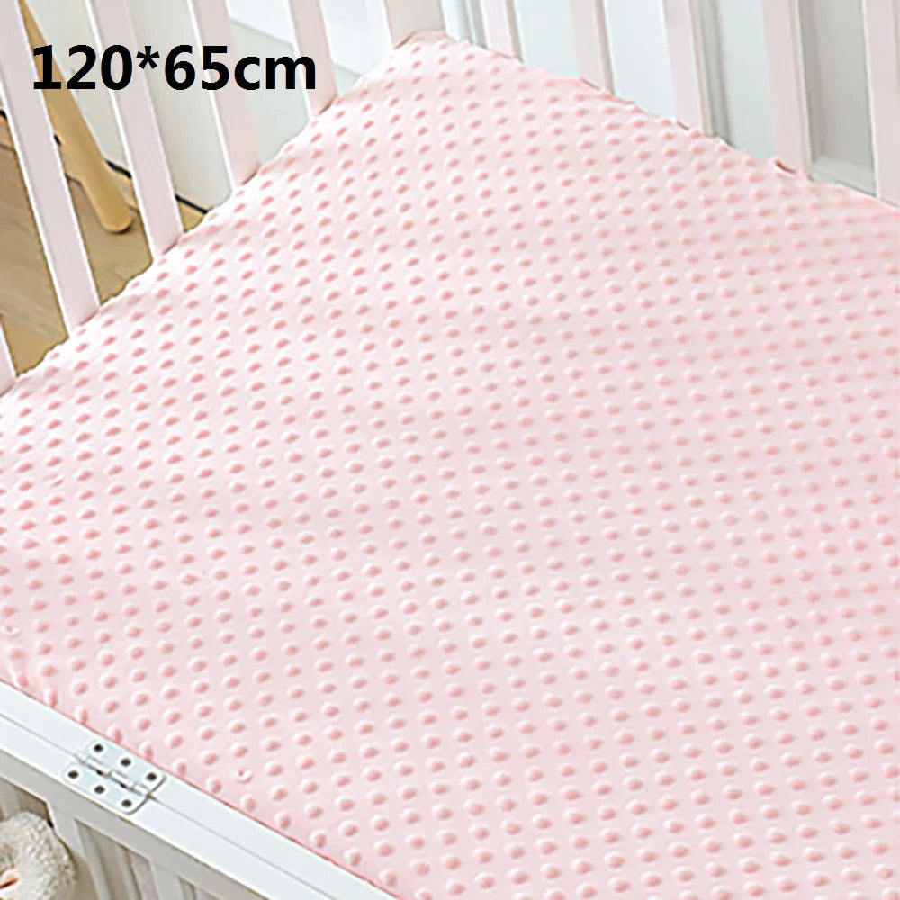 Crib Sheets 3D Dot Velvet Bed Cover Children'S