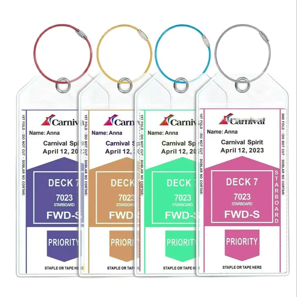 Cruise Luggage Tag for Carnival Cruise Ship Tag