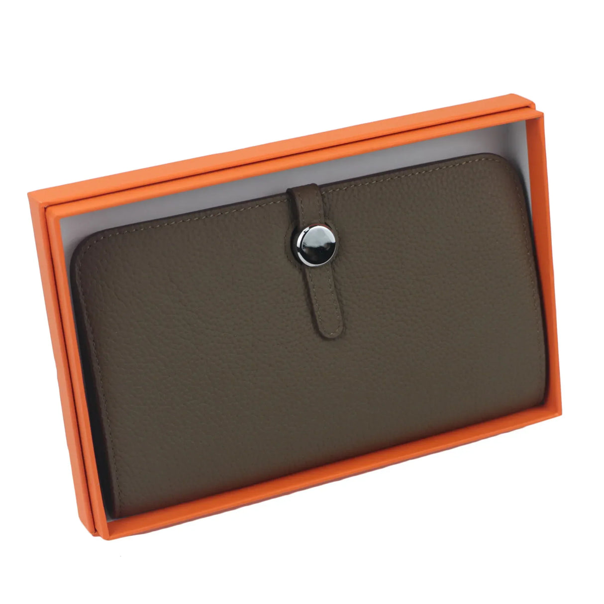 Custom Letters Pebble Pattern Genuine Cowhide Travel Wallet Maternal Bag For Women's Long Handbag Passport Clip Bag Cardholder