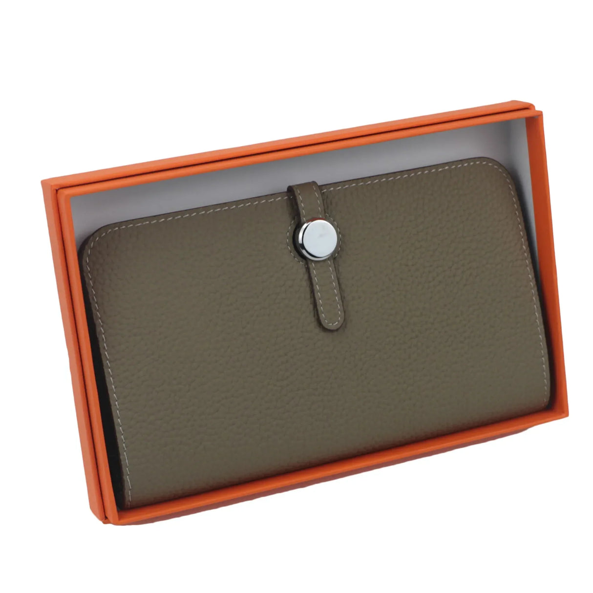 Custom Letters Pebble Pattern Genuine Cowhide Travel Wallet Maternal Bag For Women's Long Handbag Passport Clip Bag Cardholder