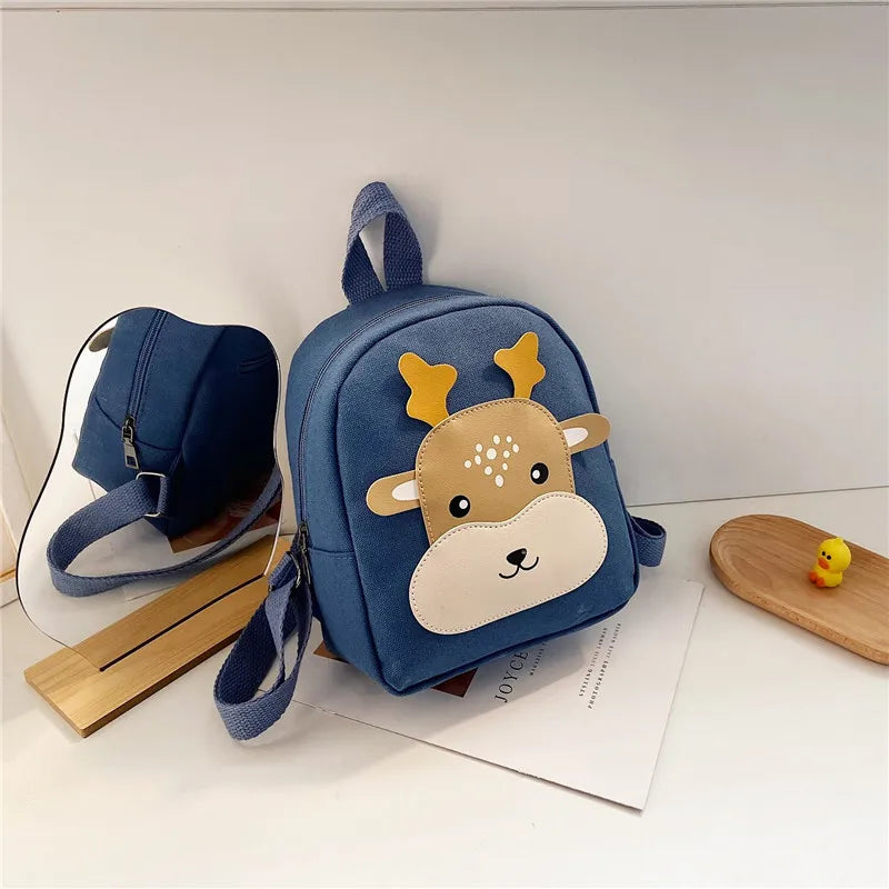 Cute Children School Bags 3d Cartoon Animal Plush
