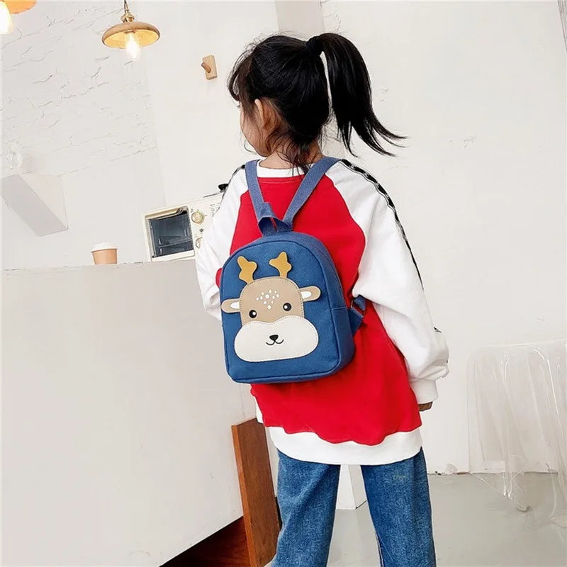 Cute Children School Bags 3d Cartoon Animal Plush
