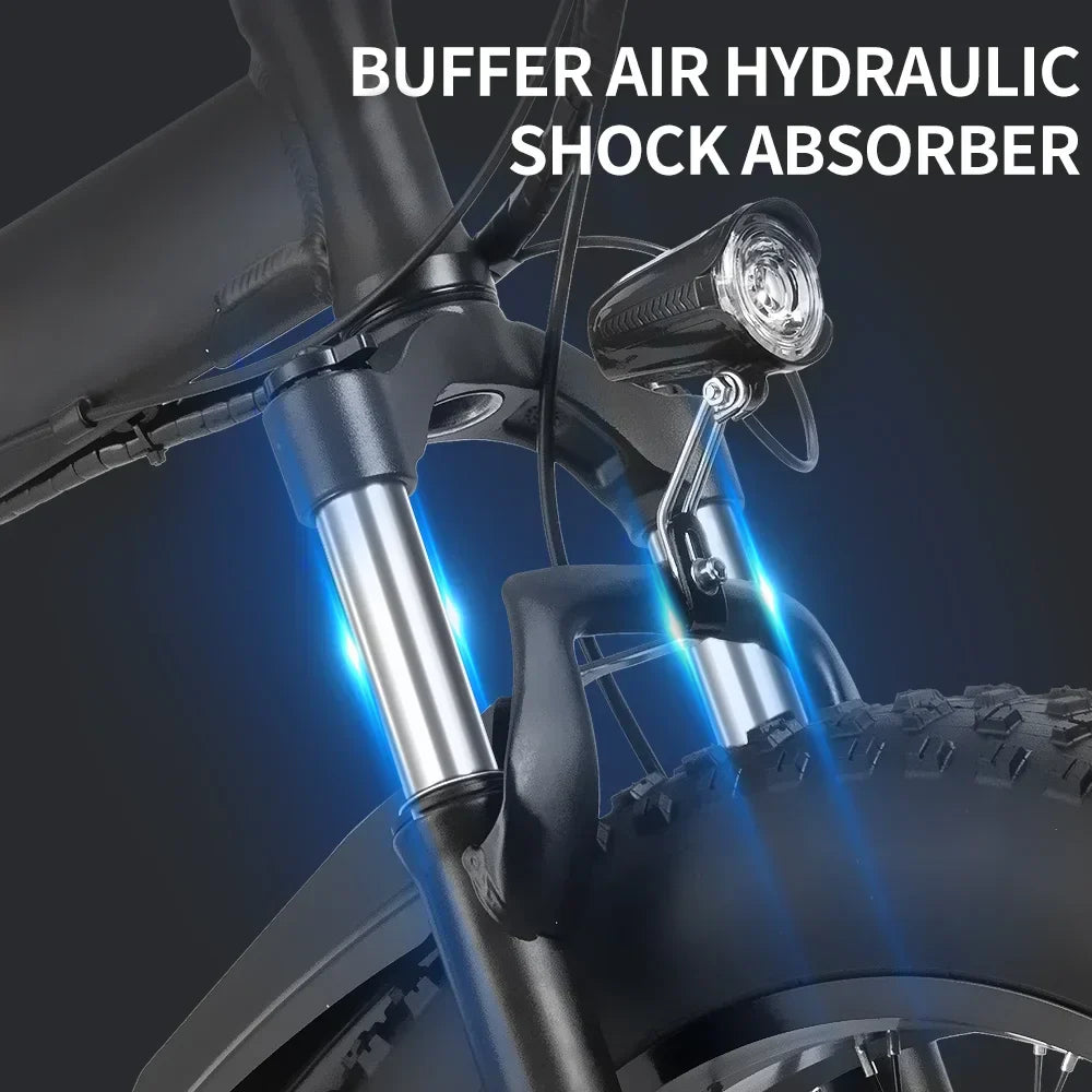 DEEPOWER 2000W Adults Electric Bike Bicycle 1000W 48V