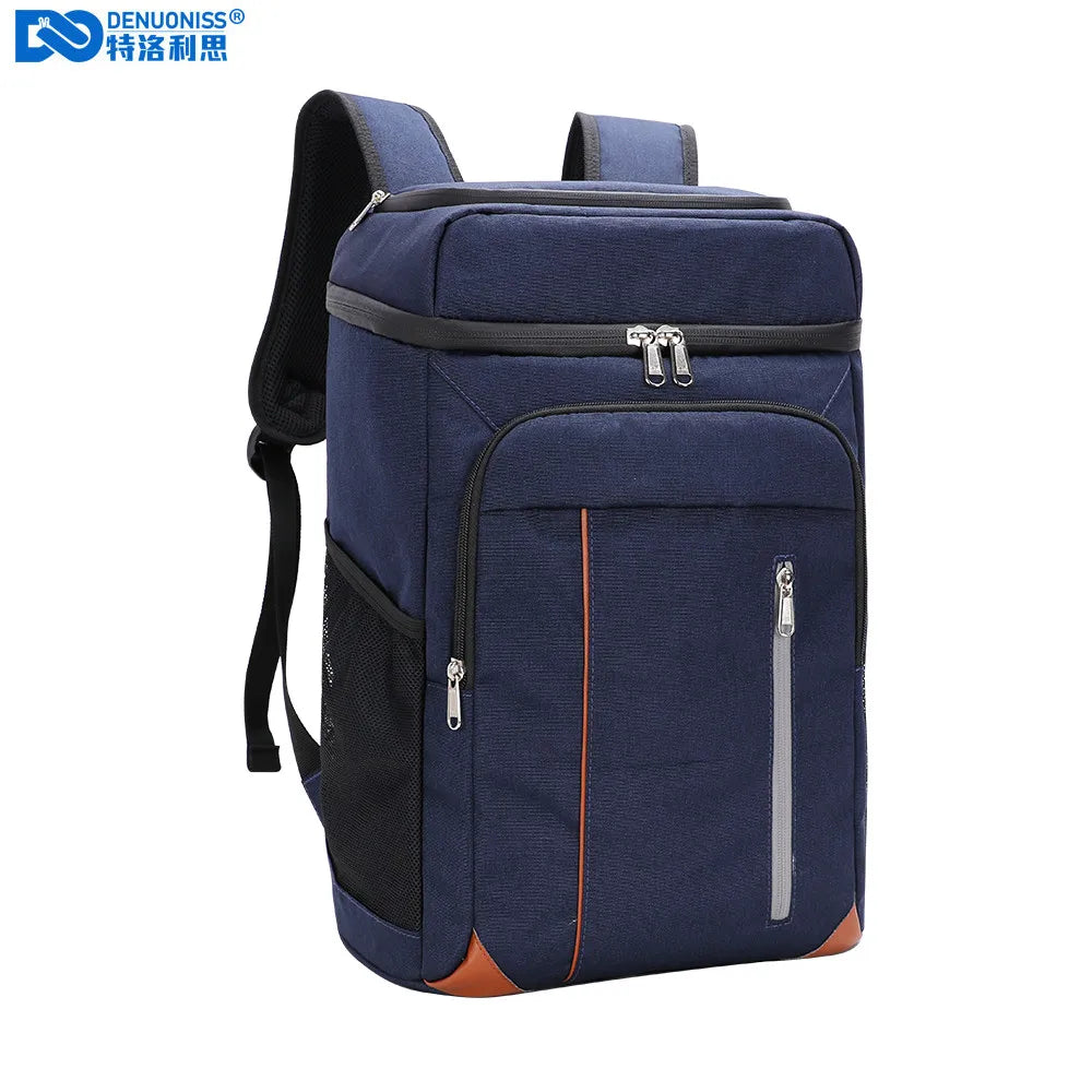 DENUONISS 22L Cooler Bag 100% Leakpoof Large Insulated Bag Outdoor Picnic Beach Thermal Bag Cooler Car Refrigerator For Food