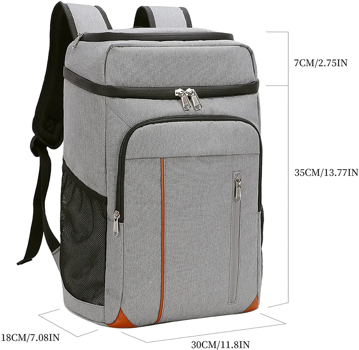 DENUONISS 22L Cooler Bag 100% Leakpoof Large Insulated Bag Outdoor Picnic Beach Thermal Bag Cooler Car Refrigerator For Food