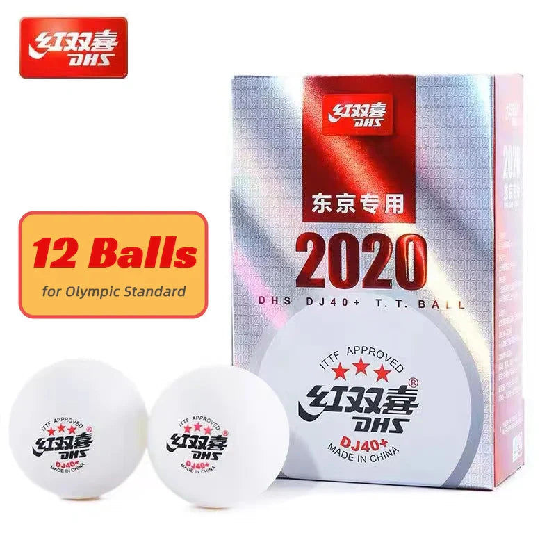 DHS DJ40+ Ping Pong Balls 3 Stars Professional