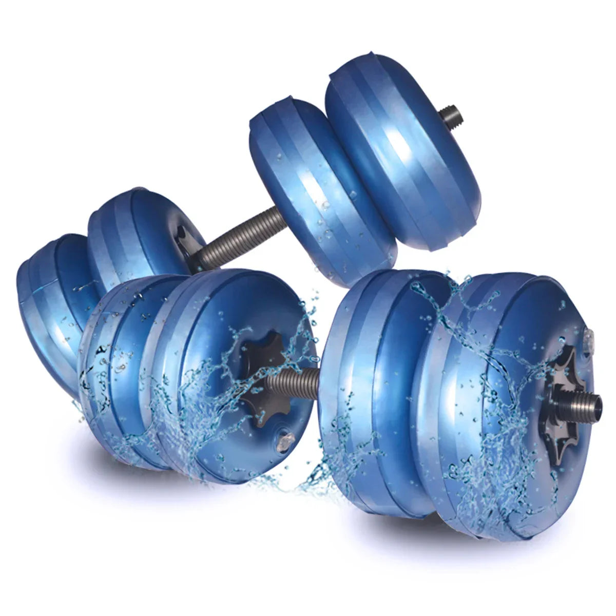 Deiris 1-35 KG Water Filled Travel Dumbbell Sets