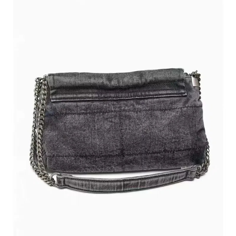 Denim Shoulder Bag for Women Handbag Luxury Designer