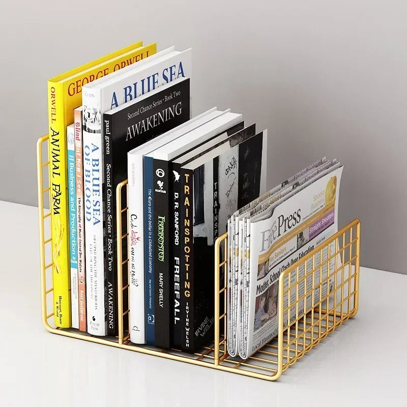 Desktop Bookshelf, Student Book Storage Rack, Bedside Table,