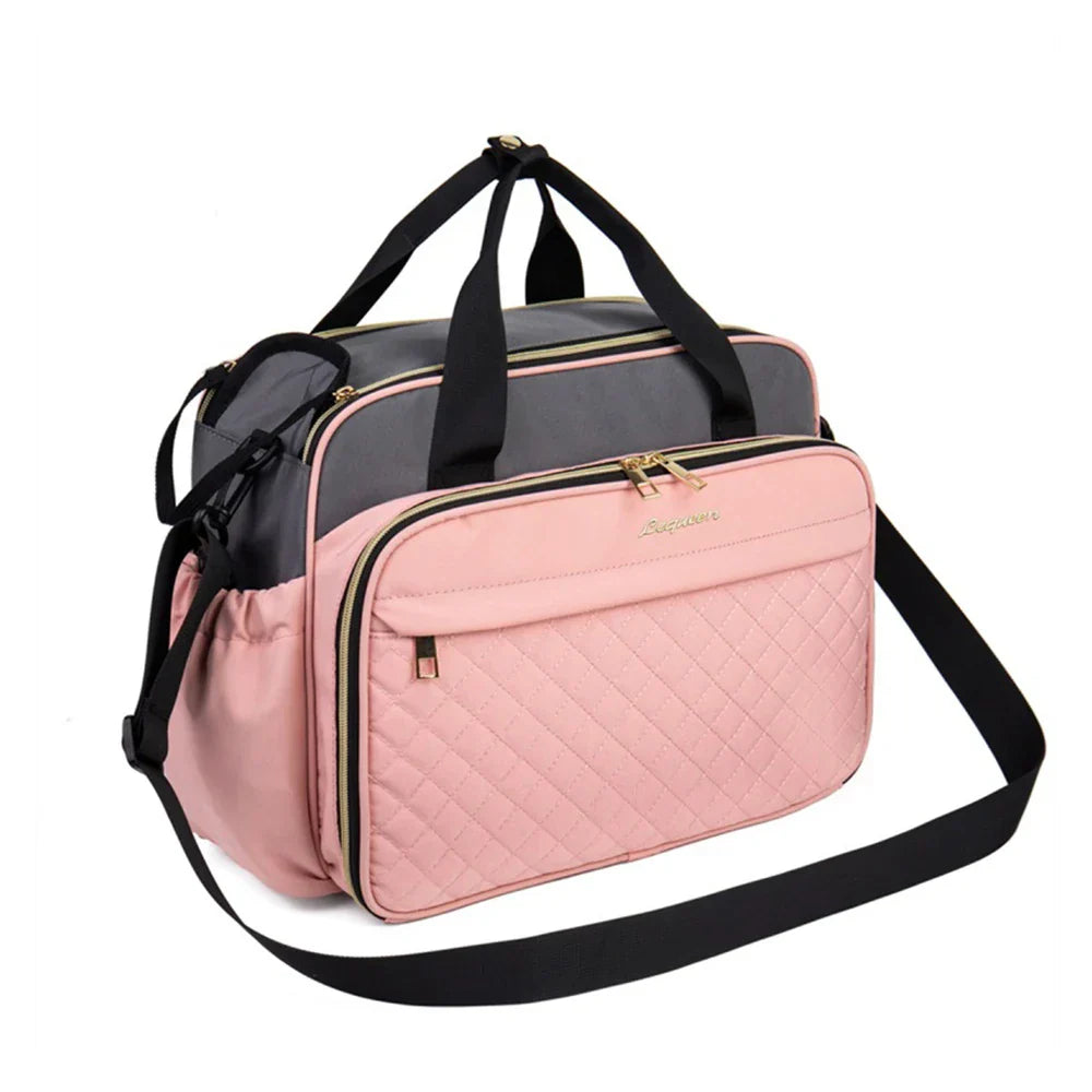 Diaper Bag Nursing Bag Mummy Maternity Nappy Pink