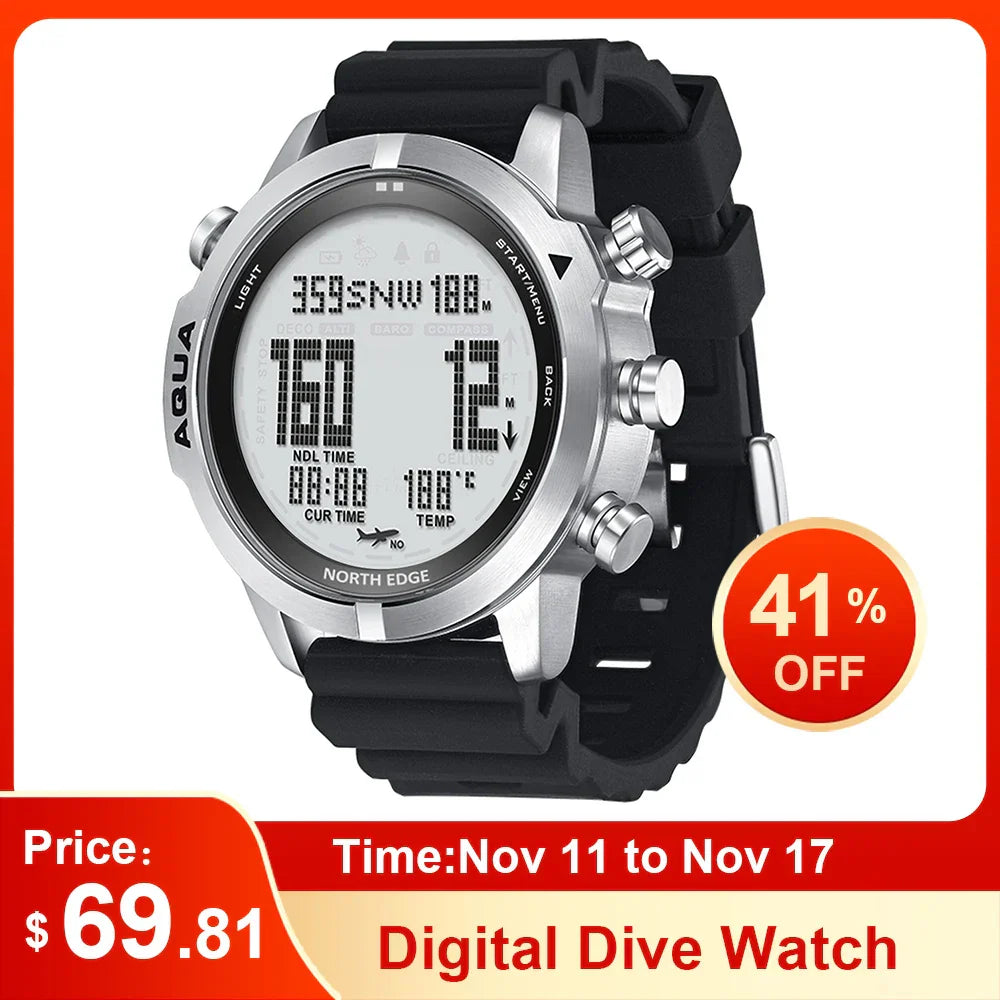 Digital Dive Watch for Men Dive Computer Watch