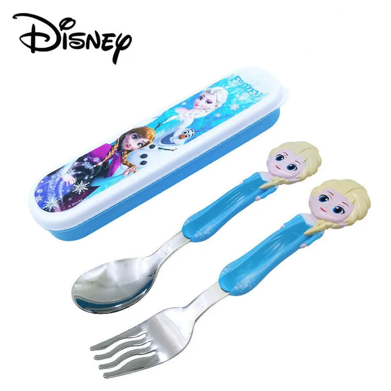 Disney Frozen Elsa Princess Spoon Baby Feeding Cute