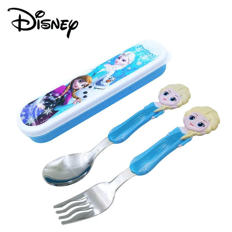 Disney Frozen Elsa Princess Spoon Baby Feeding Cute