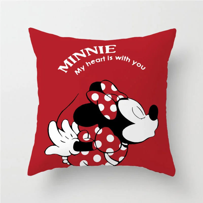 Disney Pillowcase Cushion Cover Mickey Minnie Mouse Pillow