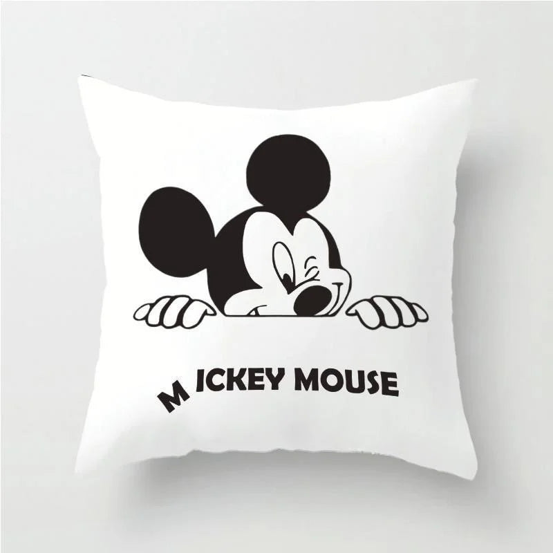 Disney Pillowcase Cushion Cover Mickey Minnie Mouse Pillow