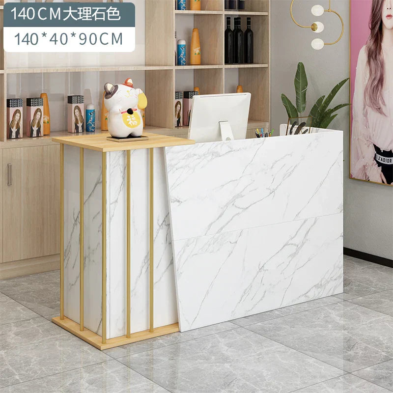 Display Cabinet Reception Desks Tall Bar Counter Beauty