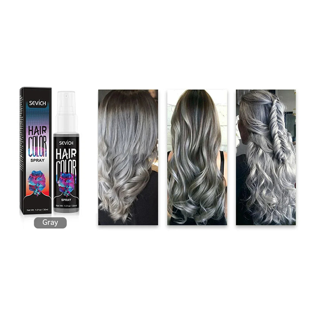 Disposable Hair Dye Spray Temporary Hair Spray DIY