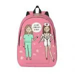 Doctor Nurse Enfermera En Apuros Backpack for Men