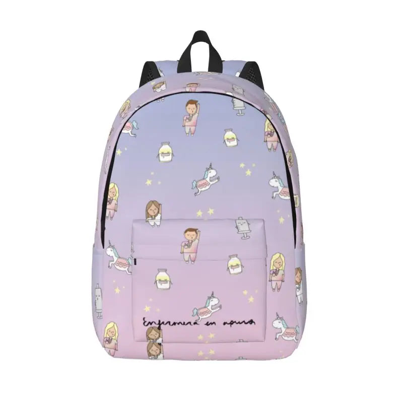 Doctor Nurse Enfermera En Apuros Backpack for Men