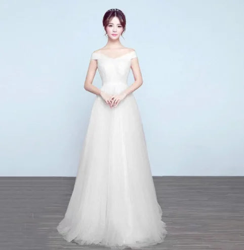 DongCMY New Elegant Off Shoulder Party Dresses Formal