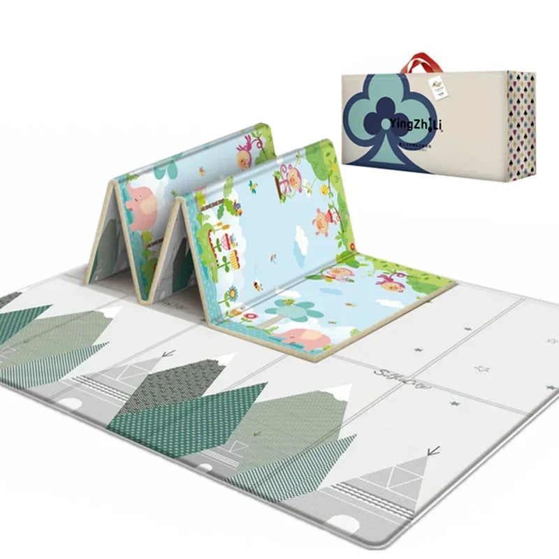 Double-sided Kids Rug Soft Foam Carpet Game Playmat