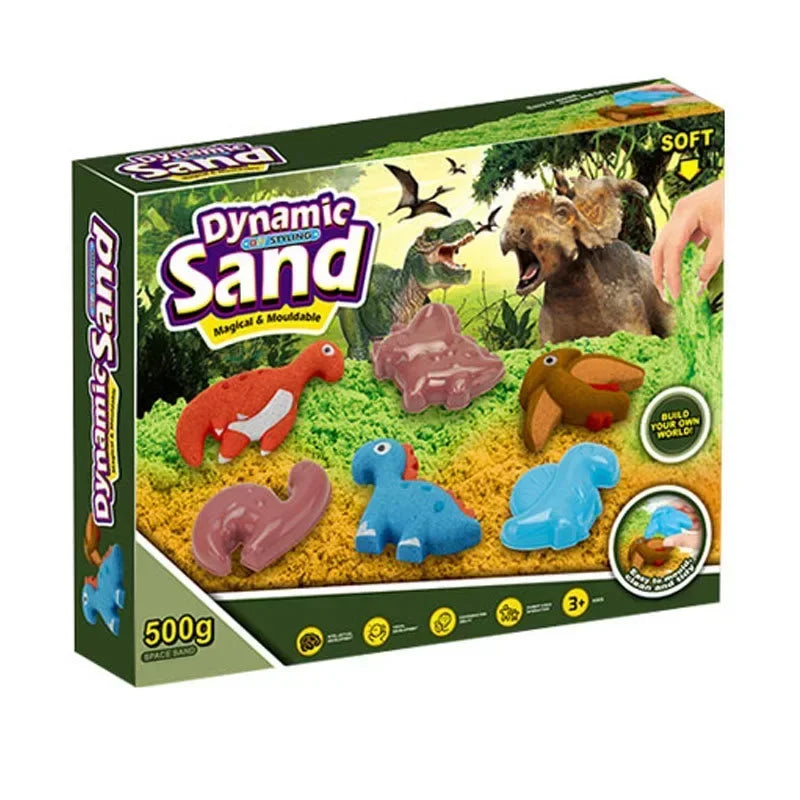 Dynamic Sand Magic Clay Educational Toy Colorful Beach