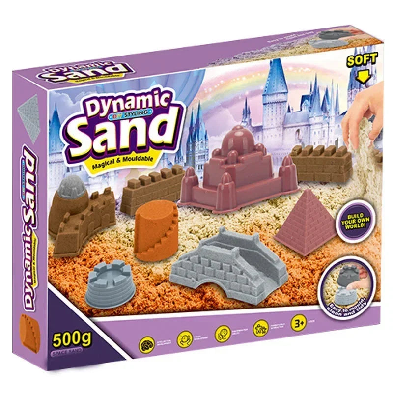 Dynamic Sand Magic Clay Educational Toy Colorful Beach
