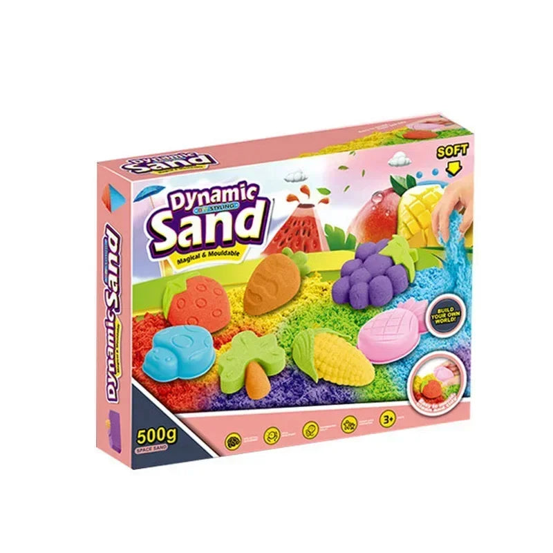 Dynamic Sand Magic Clay Educational Toy Colorful Beach