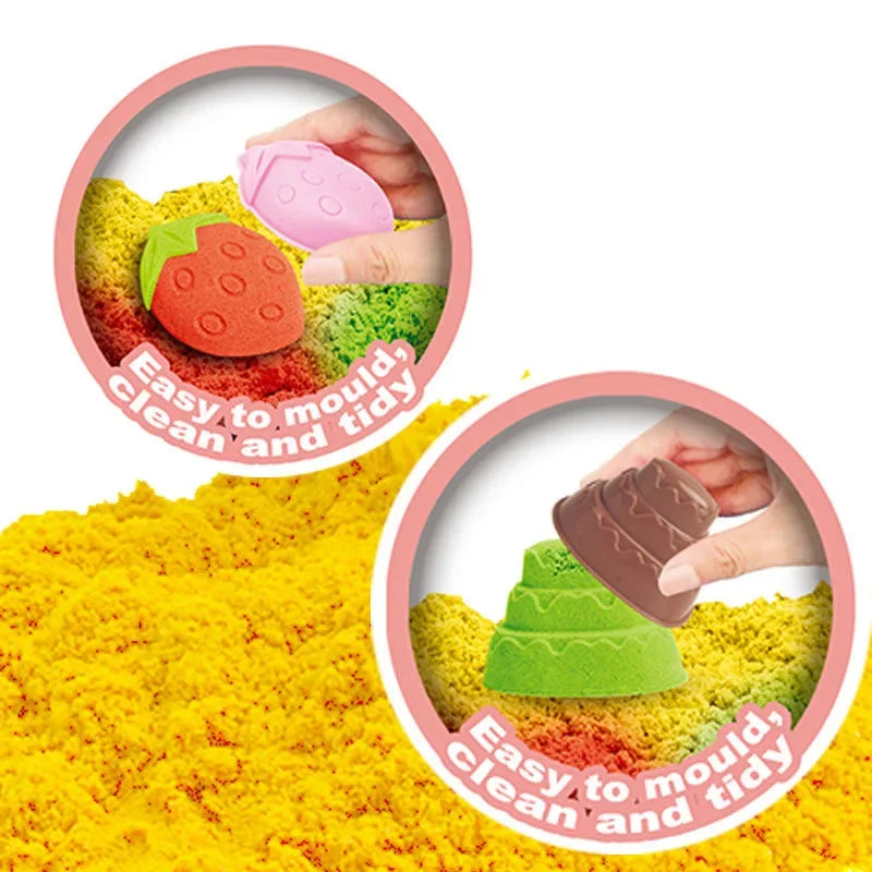 Dynamic Sand Magic Clay Educational Toy Colorful Beach