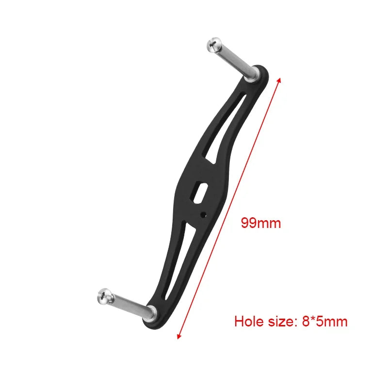 EKFAN 99MM 120MM 130MM Metal S-shaped Fishing Reel